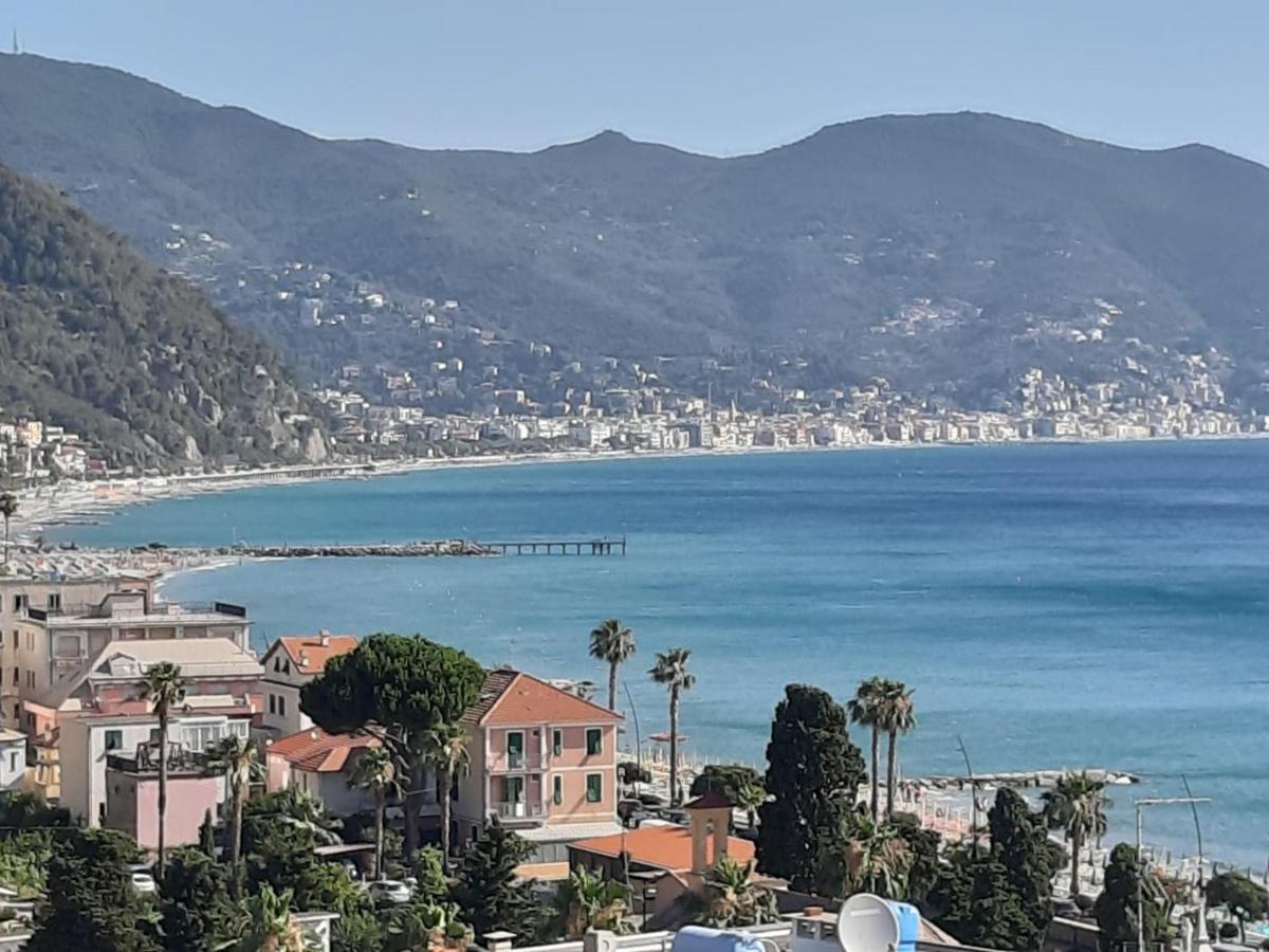 Spectacular Sea View - 3 Minutes Walk From The Sea Villa Laigueglia Ngoại thất bức ảnh