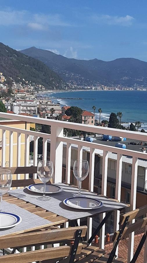 Spectacular Sea View - 3 Minutes Walk From The Sea Villa Laigueglia Ngoại thất bức ảnh