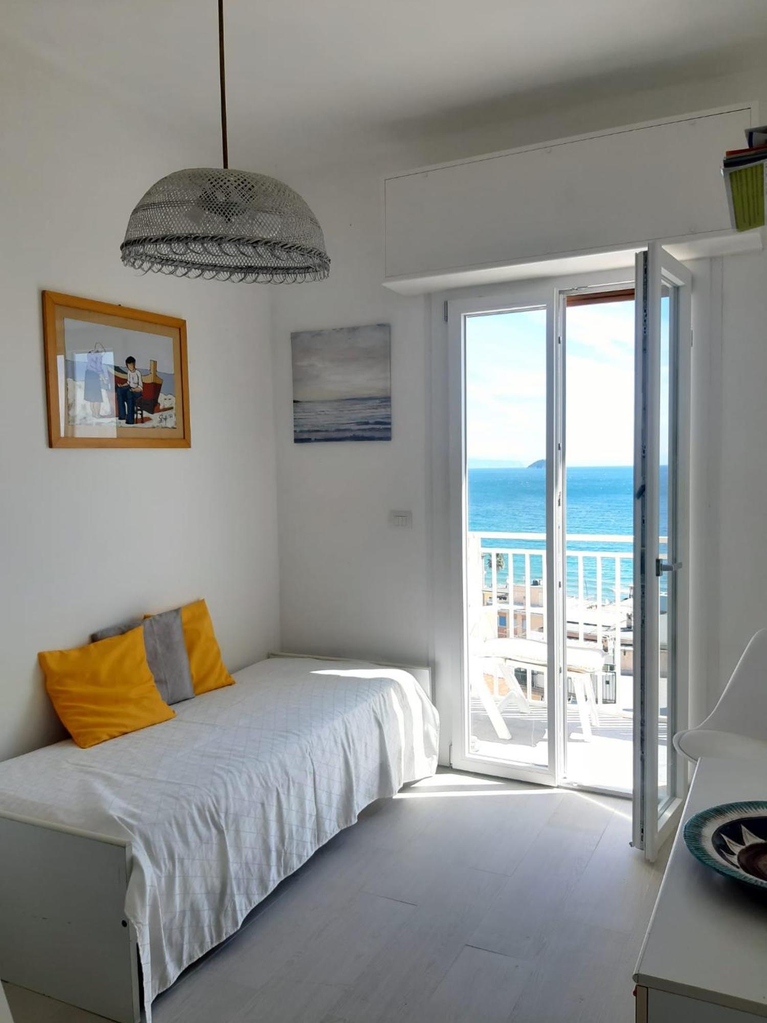 Spectacular Sea View - 3 Minutes Walk From The Sea Villa Laigueglia Ngoại thất bức ảnh